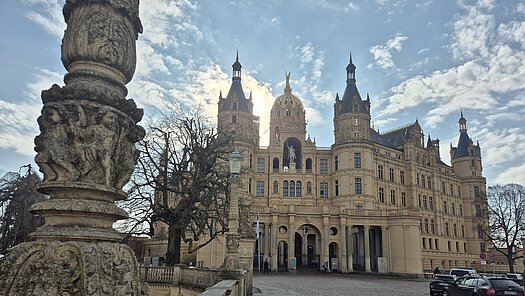 Das Schweriner Schloss, Sitz des Landtags M-V