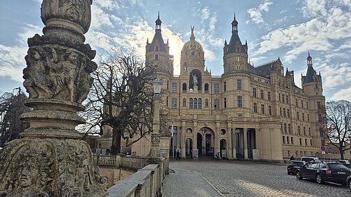 Das Schweriner Schloss, Sitz des Landtags M-V