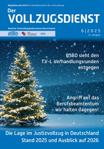 Der Vollzugsdienst Ausgabe 6/2025