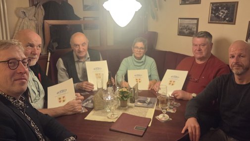 v.l.n.r.: Matthias Nicolai, Bernd Raubold, Ulrich Vollmer, Sonja Ladwig, Arnhold Zachmann und Andreas Loeck