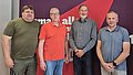 Der Landeshauptvorstand mit Michael Noetzel