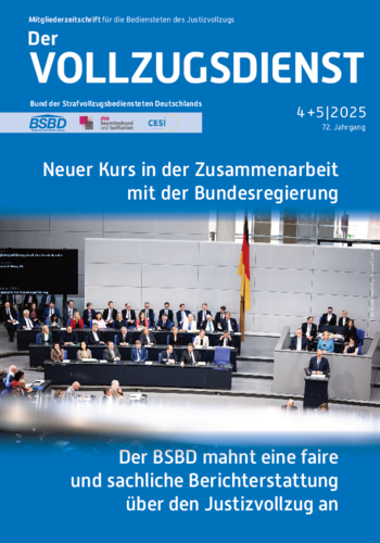 Der Vollzugsdienst Ausgabe 4+5/2025